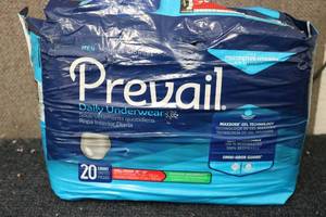 lot 52 image: 20 Count pack of Mens Prevail Dail...
