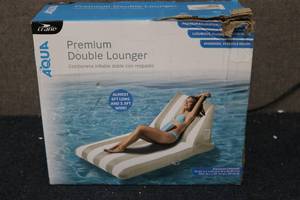 lot 134 image: Premium Double Lounger...