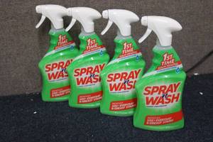 lot 138 image: 4 bottles of Spray N Wash Laundry S...