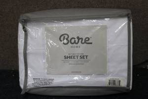 lot 146 image: BARE SPLIT HEAD FLEX KING SHEET SET...