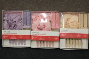lot 151 image: 3 VISAGE HEATLESS HAIR ACCESSORY KI...
