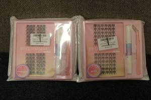 lot 154 image: 2 packs of diy cluster lash extensi...