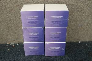 lot 156 image: OVERNIGHT TONING BODY CREAM QTY6...