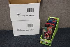 lot 171 image: 2-4 packs of light up ashtrays...