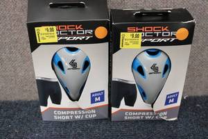 lot 180 image: Shock Doctors compression short w ...
