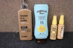 lot 196 image: sun care lot bronzing lotion, sunsc...