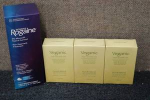 lot 198 image: Hair growth and regrowth products...