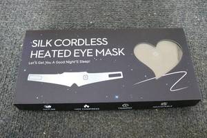 lot 229 image: Silk Cordless Heated Eye Mask...