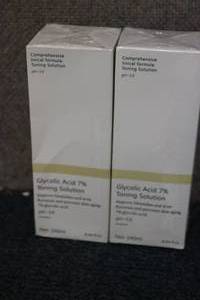 lot 240 image: 2 Bottles of Glycolic Acid 7% Tonin...