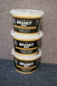 lot 251 image: 3-1lb Tubs of BRANT ALL NATURAL PUR...
