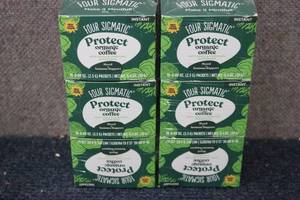 lot 256 image: FOUR SIGMATIC PROTECT ORGANIC COFFE...