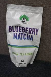 lot 260 image: 16oz Bag of Blueberry Matcha Green ...