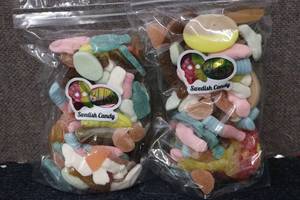lot 262 image: 2 Bags of Mixed Swedish Candy...