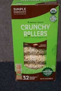 lot 266 image: 32 Pack of Crunchy Rollers Organic ...