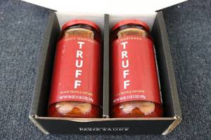 lot 278 image: 2 Jars of TRUFF Spicy Marinara Sauc...