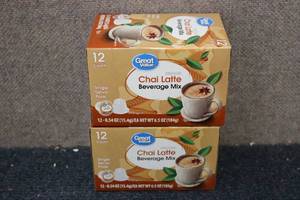 lot 287 image: 2-12 Packs of Chai Beverage Mix Sin...