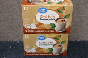 lot 288 image: 2-12 Packs of Chai Beverage Mix Sin...