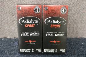 lot 295 image: 2-6 packs of Pedialyte Sport Electr...