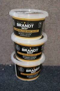 lot 300 image: 3-1lb Tubs of BRANT ALL NATURAL PUR...