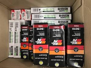 lot 68 image: ASSORTED K&N AIR FILTERS