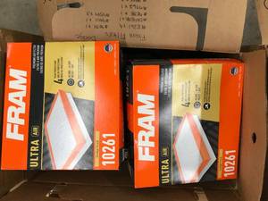lot 80 image: FRAM AIR FILTER-ASSORTED-DODGE