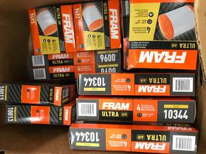 lot 83 image: ASSORTED FRAM AIR FILTER-HONDA