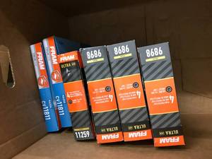 lot 92 image: ASSORTED FRAM AIR FILTERS