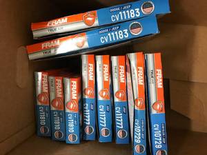lot 94 image: ASSORTED FRAM AIR FILTERS-JEEP