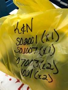 lot 97 image: ASSORTED K&N OIL FILTERS