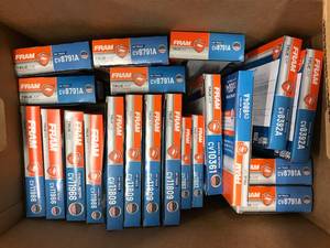 lot 101 image: ASSORTED FRAM TRUE AIR FILTERS-GM