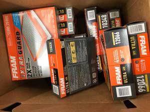 lot 105 image: ASSORTED FRAM AIR FILTERS - JEEP