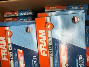 lot 141 image: ASSORTED FRAM AIR FILTER - HYUNDIAKIA