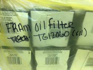 lot 113 image: ASSORTED FRAM OIL FILTERS