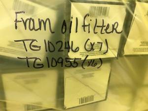 lot 118 image: FRAM OIL FILTERS - ASSORTED