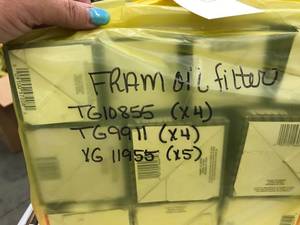 lot 121 image: ASSORTED FRAM OIL FILTERS