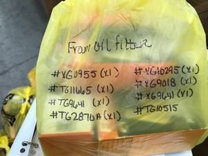 lot 126 image: FRAM OIL FILTERS - ASSORTED