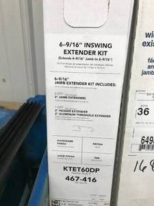 lot 167 image: FEATHER RIVER INSWING JAMB EXTENDER KIT