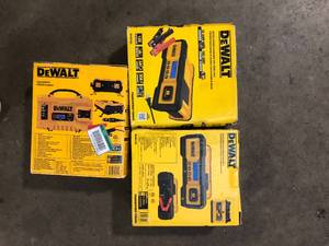 lot 10 image: Lot of Assorted Dewalt Portal Power Stations Various Models and Conditions Customer Returns See Pictures
