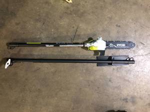 lot 44 image: RYOBI EXPAND-IT 10 Pole Saw Attachment Customer Returns See Pictures