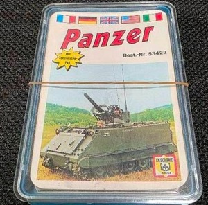 lot 87 image: Rare set of German Panzer cards