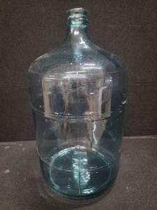 lot 73 image: Large Blue glass jug, likely 5 gallons