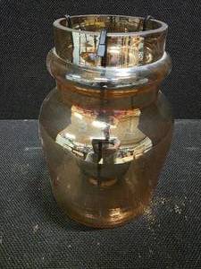 lot 49 image: Jar candle holder
