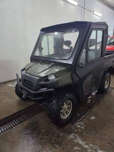 lot 3 image: 2014 Polaris Ranger 800 Runs As Is - 6,395 Miles - Has Heater - May Need Stator