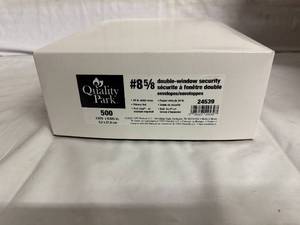 lot 39 image: 500 Quality Park Double Window Security Envelopes