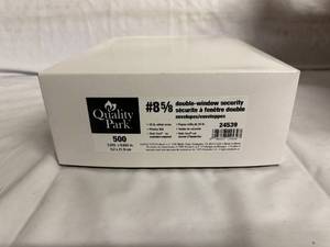lot 40 image: 500 Quality Park Double Window Security Envelopes
