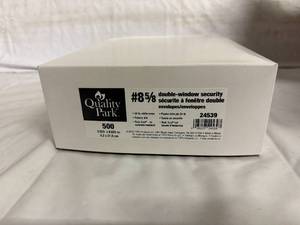 lot 42 image: 500 Quality Park Double Window Security Envelopes