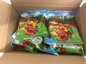 lot 141 image: 8 Bags of Black Forest Gummy Bears