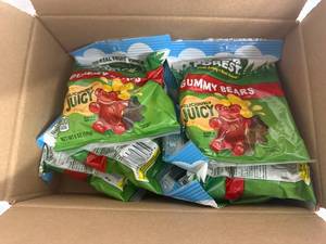 lot 142 image: 8 Bags of Black Forest Gummy Bears