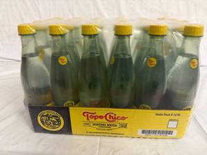 lot 153 image: 24 Pack of Topo Chico Mineral Water