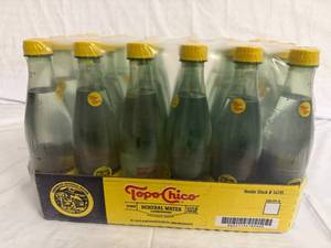 lot 154 image: 24 Pack of Topo Chico Mineral Water